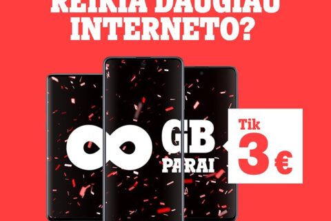 Nauji „Tele2“ pasiūlymai: neriboti duomenys, internetas namams ir nuolaidos telefonams