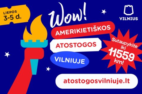 Vilniaus Rotušės aikštėje šeštadienį įsikurs Holivudas