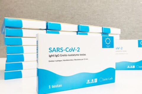 Siūlo paslaugą norintiems išsitirti dėl COVID–19