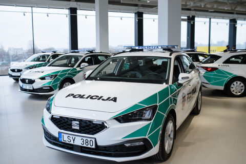 Utenos apskrities keliuose patruliuos nauji „SEAT Leon“