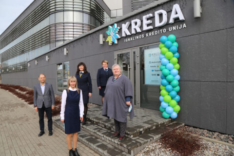 Ignalinos kredito unija – klientų patogumui – naujose patalpose