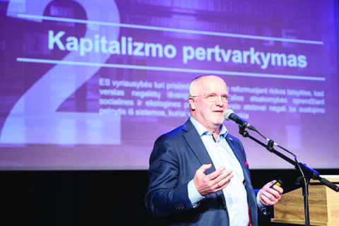 Juozas Olekas: „Norime sveikos Europos ateities, kur visi dirbantys galėtų gyventi padorų gyvenimą“