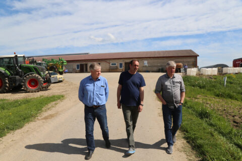 Utenos rajone lankėsi žemės ūkio ministras