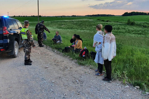 Ignalinos rajone pasieniečiai sulaikė migrantus iš Šri Lankos ir Irako