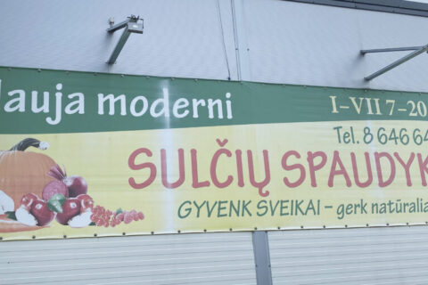 Dėmesys ir pagarba klientui – modernioje sulčių spaudykloje