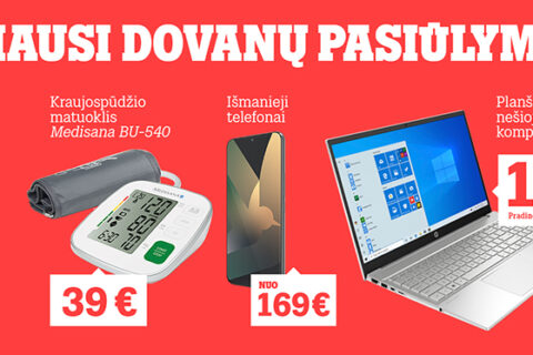 Šventiniai „Tele2“ pasiūlymai nesibaigia: nuolaidos laikrodžiams, telefonams, kompiuteriams