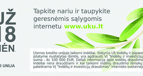 Utenos kredito unijoje – geresnės sąlygos taupyti