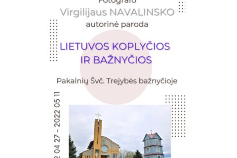 Pakalnių bažnyčioje – fotografo Virgilijaus Navalinsko paroda
