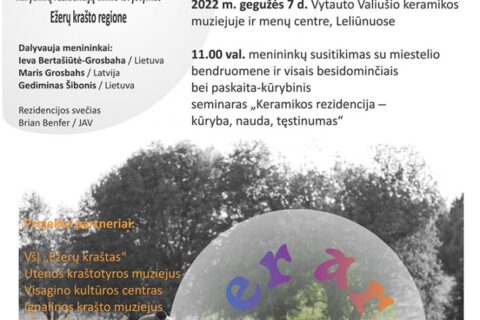 Leliūnuose – projekto „Menų gaudyklė“ veiklos