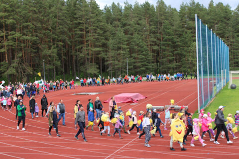 Utenio stadione netrūko sportinio azarto