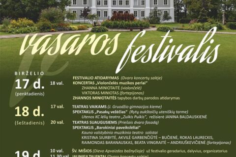 Antazavės festivalis vėl kviečia meno mylėtojus