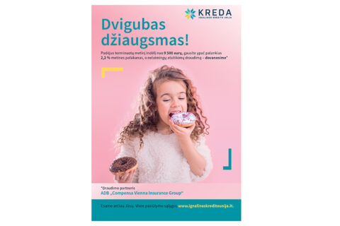 Akcija: ne tik 2,2 proc. metinės terminuotųjų indėlių palūkanos, bet ir nelaimingų atsitikimų draudimas dovanų