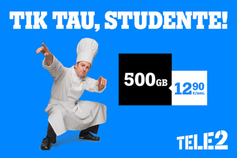 „Tele2“ pasiūlymai studentams: geriausios studijoms reikalingų įrenginių kainos