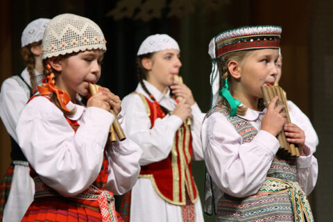 Zaraso ežero salą užlies skudučių garsai ir ragų gausmas