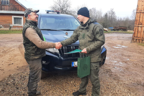 Pasieniečių ir pasienio gyventojų bendradarbiavimo vaisius – lojalumas ir pilietiškumas