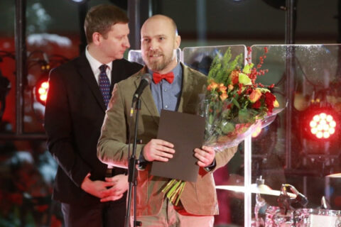 Premija už kultūrines edukacines veiklas įteikta Giedriui Mazūrui