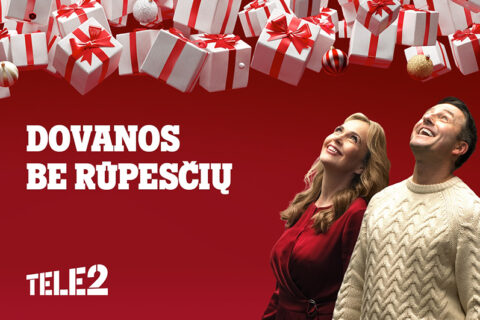 Kalėdiniai „Tele2“ pasiūlymai: pasirūpinkite dovanomis iš anksto ir šventes pasitikite be rūpesčių
