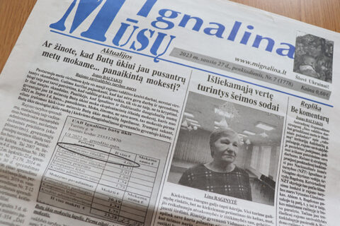 Ignalinoje vėl išpūstas muilo burbulas