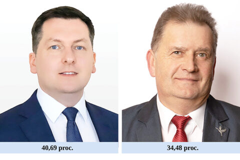 Į dvikovą dėl mero kėdės stos Justas Rasikas ir Laimutis Ragaišis
