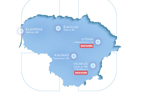 „InMedica“ daugiaprofilinės klinikos Klaipėdoje, Utenoje ir Santariškėse keičia pavadinimą ir tampa „Kardiolitos klinikomis“
