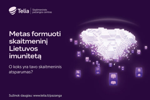 „Telia“ stiprins Lietuvos skaitmeninį imunitetą – steigia Skaitmeninės pažangos centrą