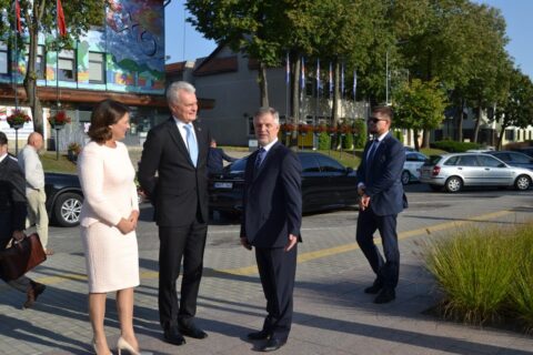 Molėtuose lankėsi Prezidentas G. Nausėda