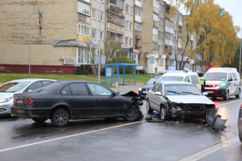 Avarijos kaltininkas – neblaivus vyriškis