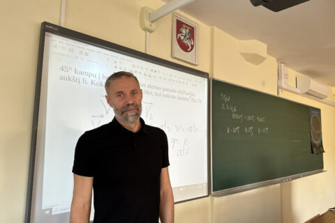 Fizikos mokytojas Stasys Kirdeikis: „Dviejų vienodų pamokų niekada nebus“