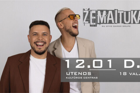 „Žemaitukų“ albumo pristatymo koncertinis turas aplankys Uteną!