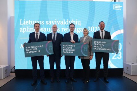 Žaliausios savivaldybės titulas – Utenai
