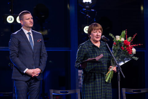 V. Garunkštytė įvertinta garbės ženklu „Nešk savo šviesą ir tikėk“