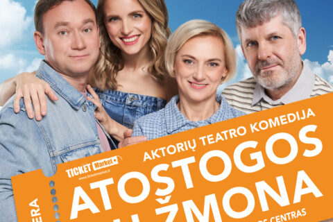 Nuotaikinga komedija ATOSTOGOS SU ŽMONA Utenoje