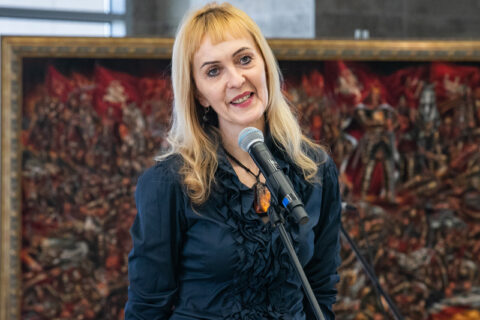Seimo rūmuose – J. Gradauskaitės-Levčenkienės triptiko paroda