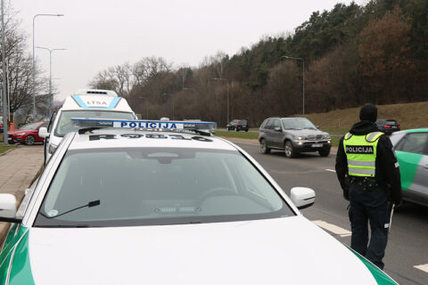 Praneša, kokie policijos reidai vyks visą kovą