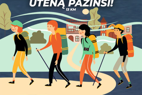 „Žingsnis po žingsnio Uteną pažinsi“