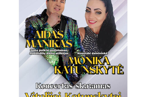 Utenoje – koncertinė programa Vitalijai Katunskytei atminti