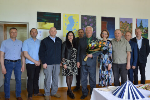 Ilgametis Sudeikių seniūnas išlydėtas į užtarnautą poilsį