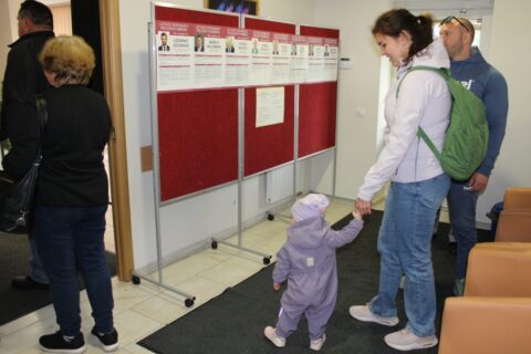 Uteniškiai aktyviai balsuoja iš anksto