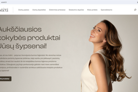 Burnos higienistė Indrė Šimonėlė – „Esteti“ įkūrėja