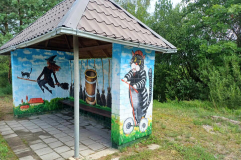 Utenos rajone – dar viena išskirtinė autobusų stotelė