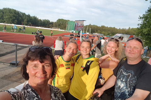 Trenerė Vita Zarankienė: „Sesuo labai mėgo muziką, aš irgi mėgau, bet sportą labiau“