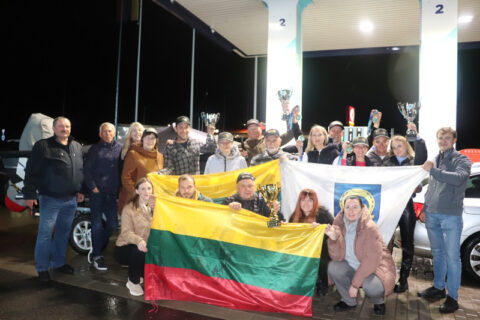 Utenoje pasitikti pasaulio čempionai