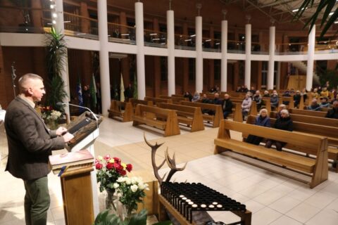 Utenoje pagerbtas Šv. Hubertas