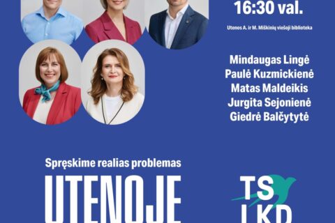 Spręskime realias problemas Utenoje