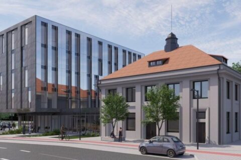 Gautas statybų leidimas viešbučiui Utenoje su restoranu, SPA