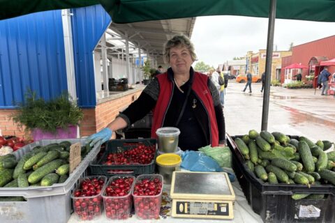 Orai diktuoja sąlygas – Utenos turguje brangu ir parduoti, ir pirkti