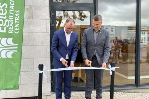 Utenoje – „Eglės reabilitacijos centro“ atidarymas