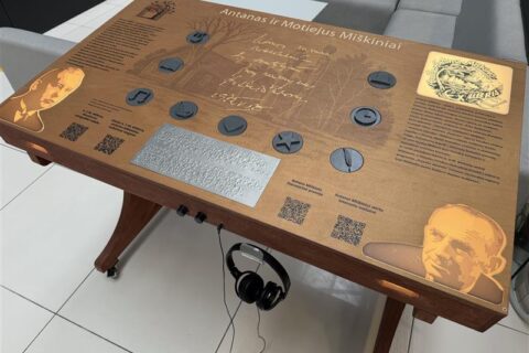 Inovatyviai prisimename A. ir M. Miškinius