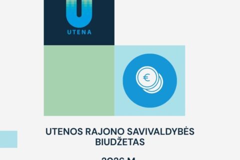 Patvirtintas Utenos rajono savivaldybės 2026-2028 metų biudžetas