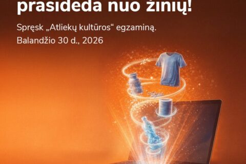 Dalyvauk „Atliekų kultūra” egzamine